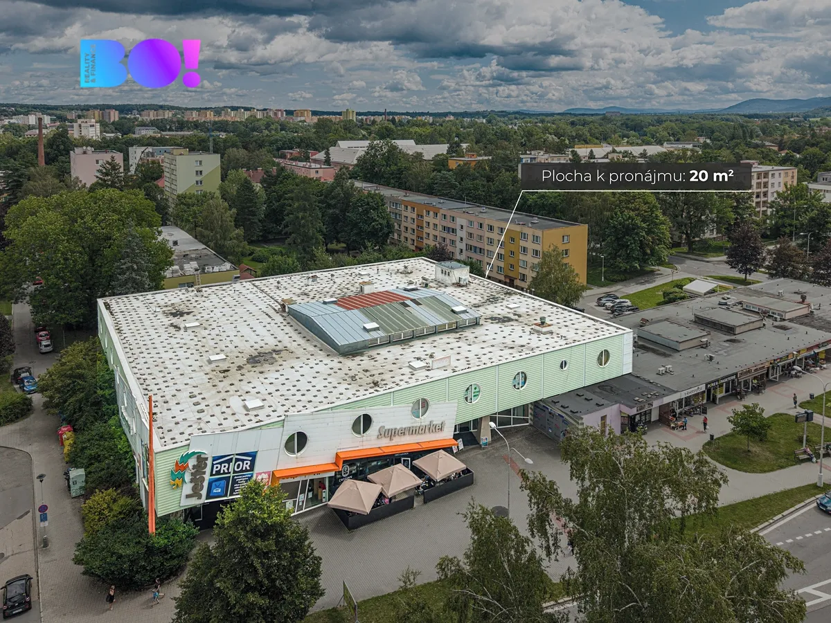 Pronájem obchodního prostoru 20 m²